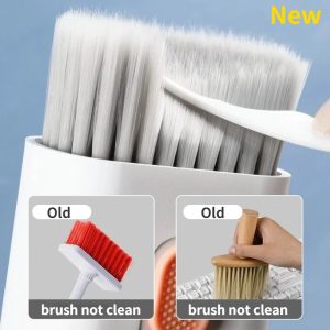 7 In 1 Kit Scalable Keyboard Cleaner Brush Earphone Cleaning Pen Cleaner