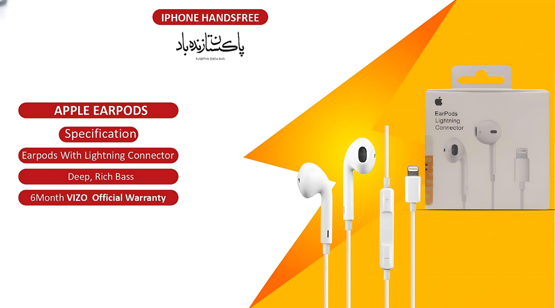 Apple Ear-Pods Lightning Connector-Ear Phone for Iphone