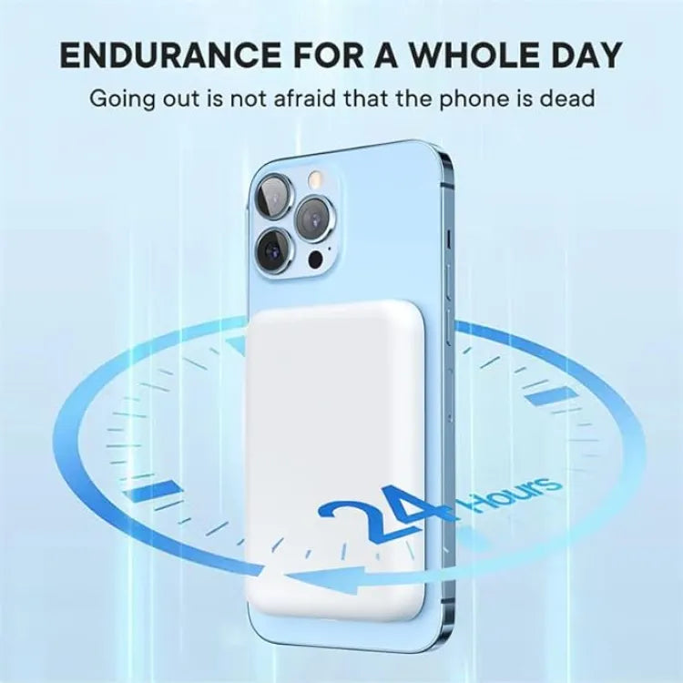 Apple Magsafe 5000mah 20w Fast Charging Wireless Power Bank For Iphone