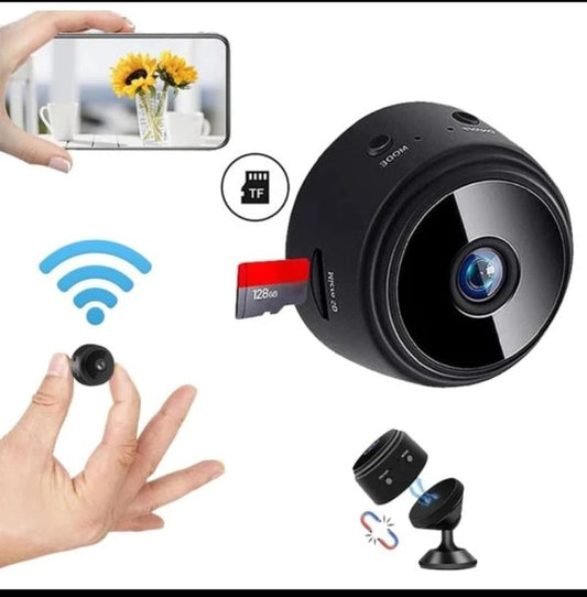 Camera – HD Portable Security Camera with Night Vision & Two Stand Holders