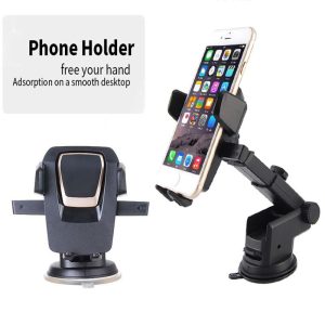 One Touch Mobile Holder Car & Desk Mount -Car Mobile stand