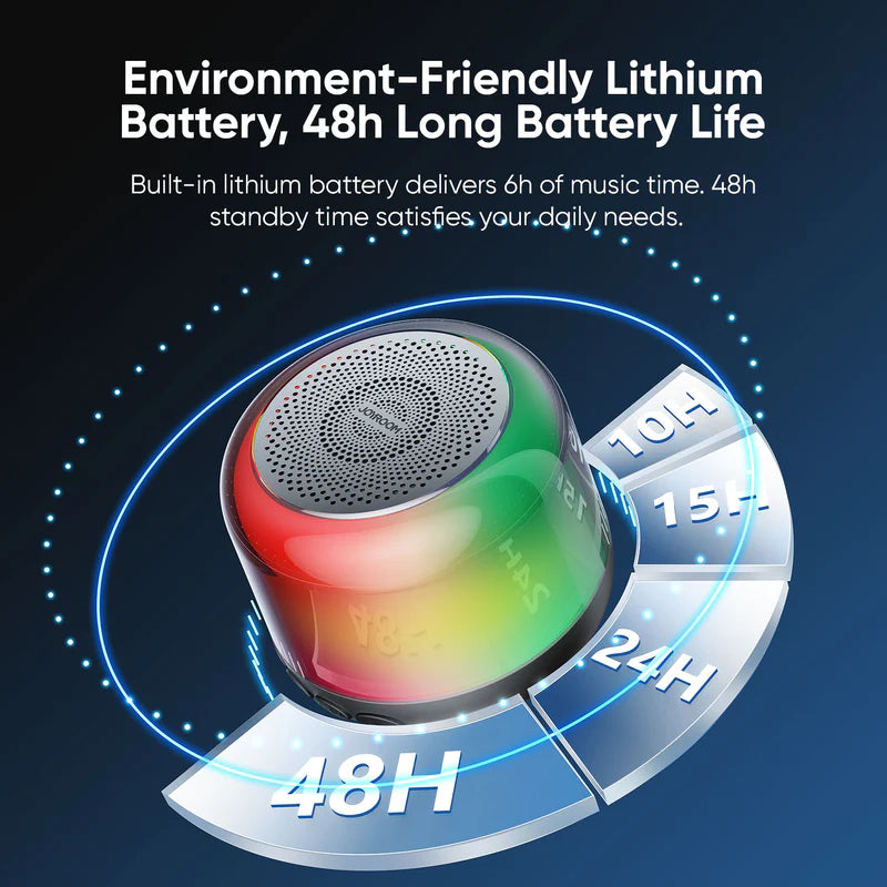 ML03 JOYROOM Transparent + wireless bluetooth speaker