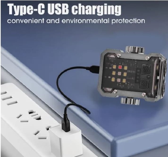 Magnetic Mini EDC Flashlight 1000 Lumens Keychain Flashlights