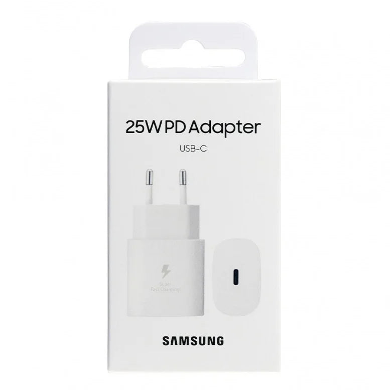 Samsung 25W Charger | Super Fast Charging | USB Type C Fast Charger With Box