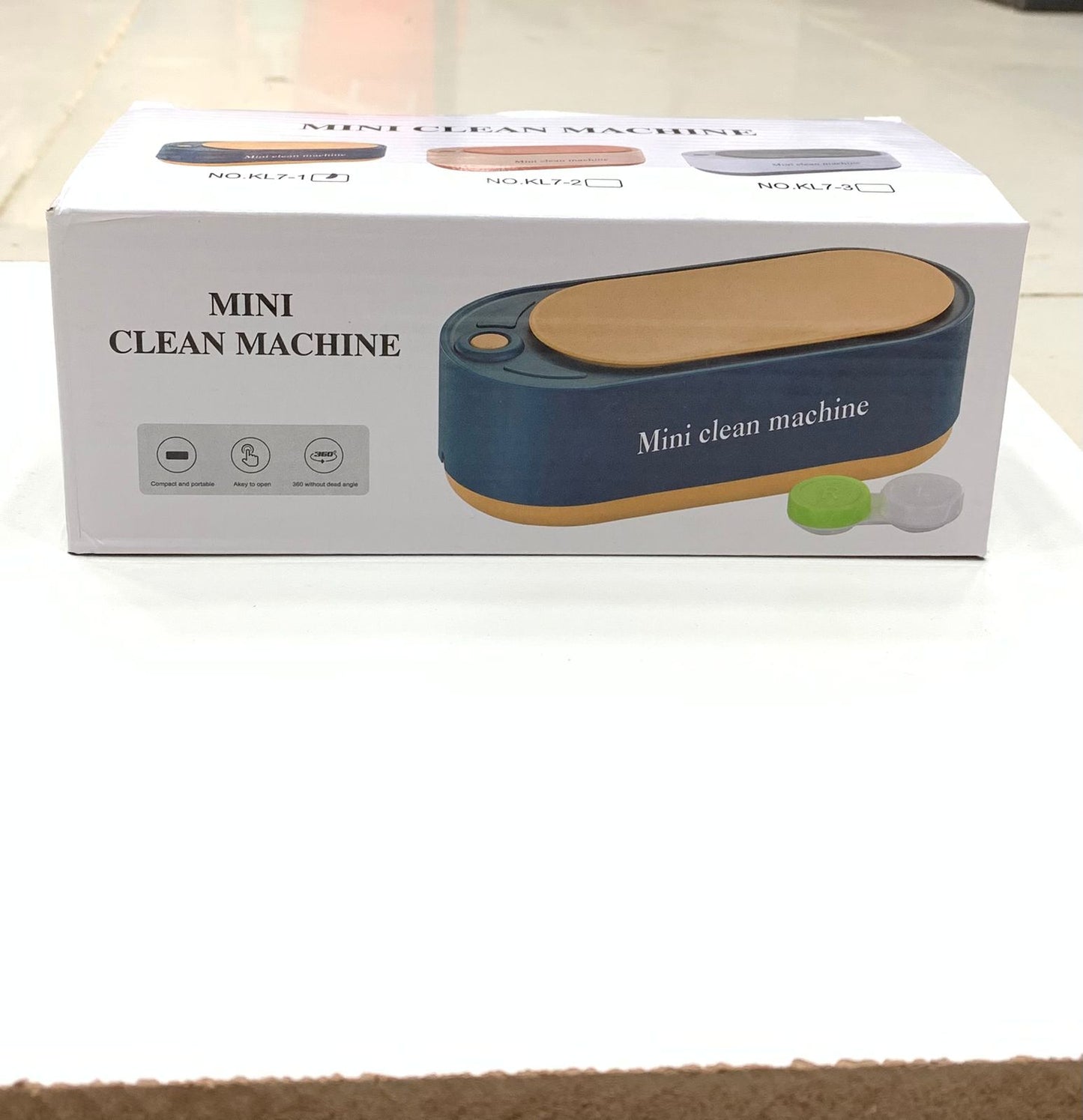 Ultrasonic machine cleaner -Portable Cleaning Device For Jewelry, Glasses, And Watches