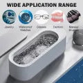 Ultrasonic machine cleaner -Portable Cleaning Device For Jewelry, Glasses, And Watches