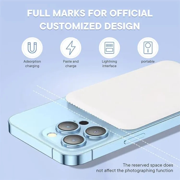 Apple Magsafe 5000mah 20w Fast Charging Wireless Power Bank For Iphone