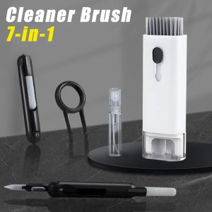 7 In 1 Kit Scalable Keyboard Cleaner Brush Earphone Cleaning Pen Cleaner