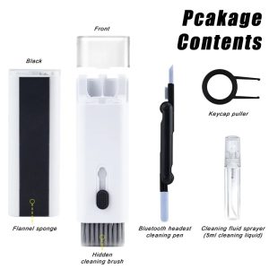 7 In 1 Kit Scalable Keyboard Cleaner Brush Earphone Cleaning Pen Cleaner