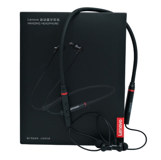 Lenovo HE05X Wireless Neckband Bluetooth Headset – Premium Sound Quality, Deep Bass.