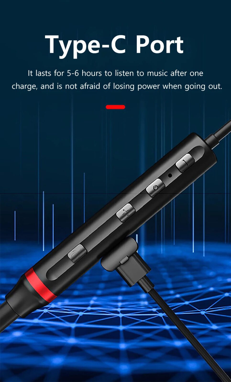 Lenovo HE05X 2 Bluetooth 5.0 Earphones HIFI Magnetic Neckband Headset