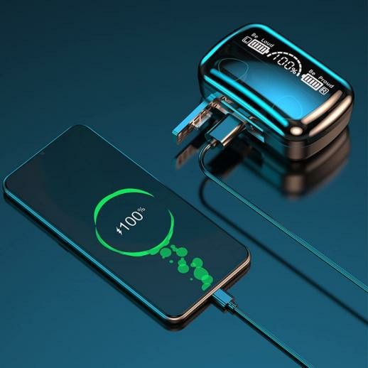 M10 wireless DaMix  LED display Earbuds