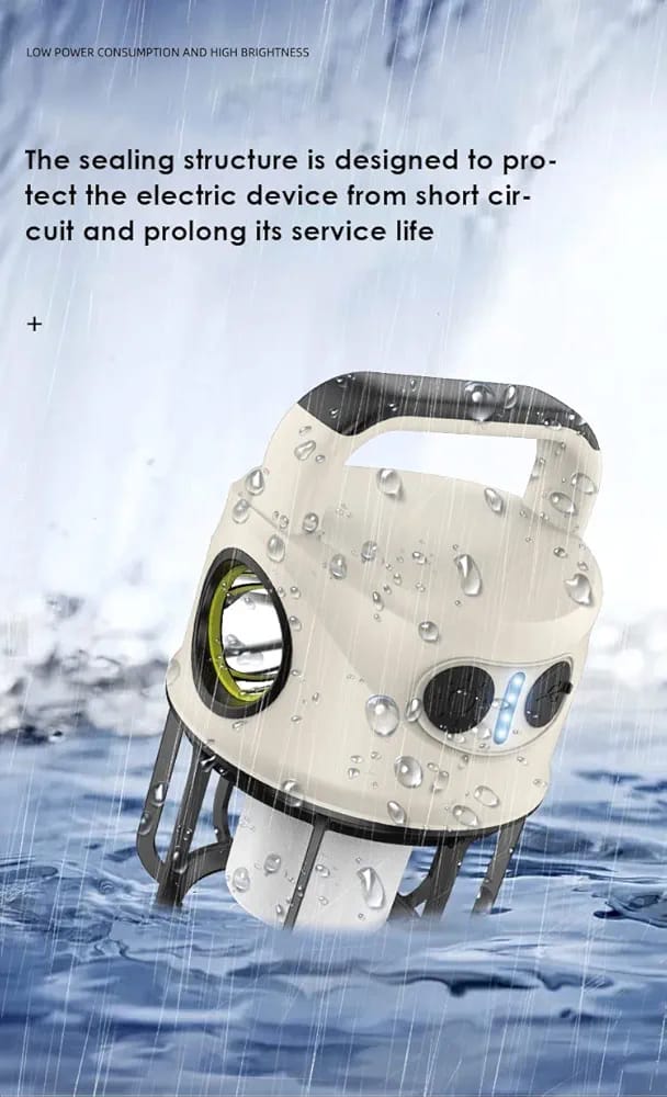 Portable Camping Lights with 4 Lighting Modes, Torch Mode, USB Rechargeable Torch