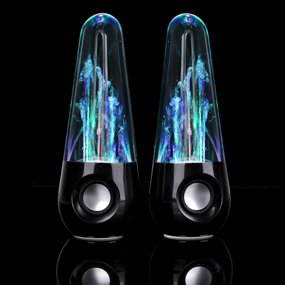 Water dancing speakers