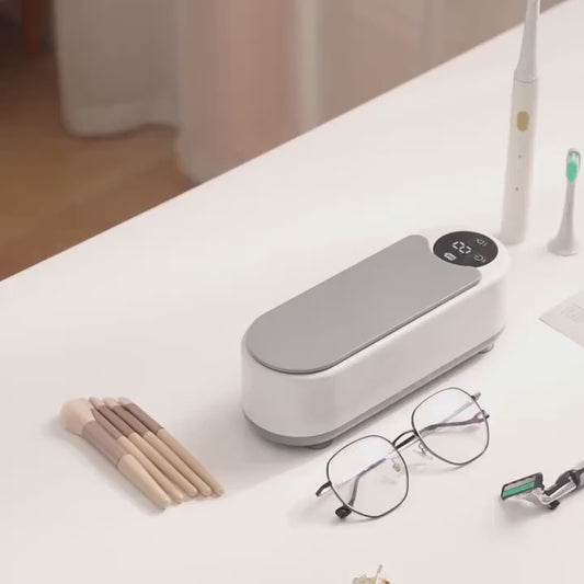 Ultrasonic machine cleaner -Portable Cleaning Device For Jewelry, Glasses, And Watches