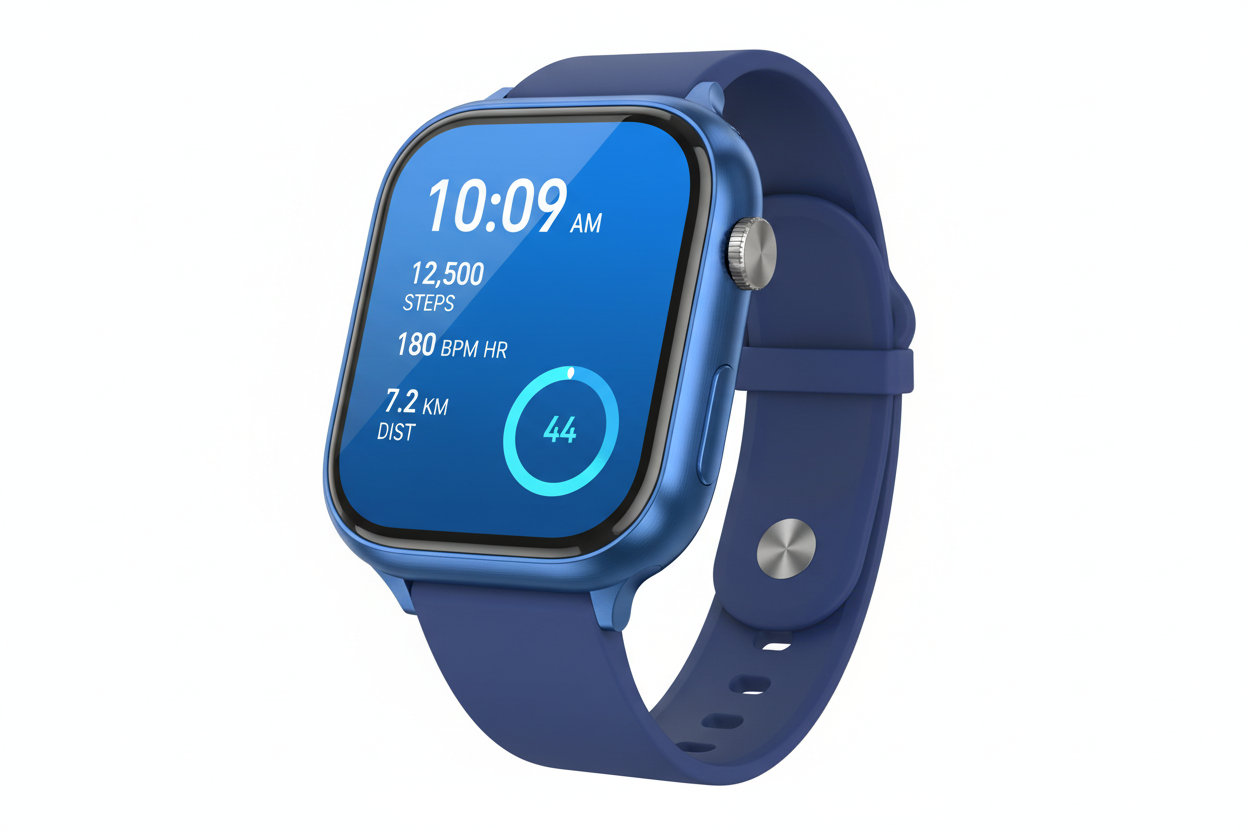 smart watch blue color